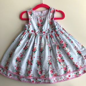 3/$25. Laura Ashley flower party dress, 18 month